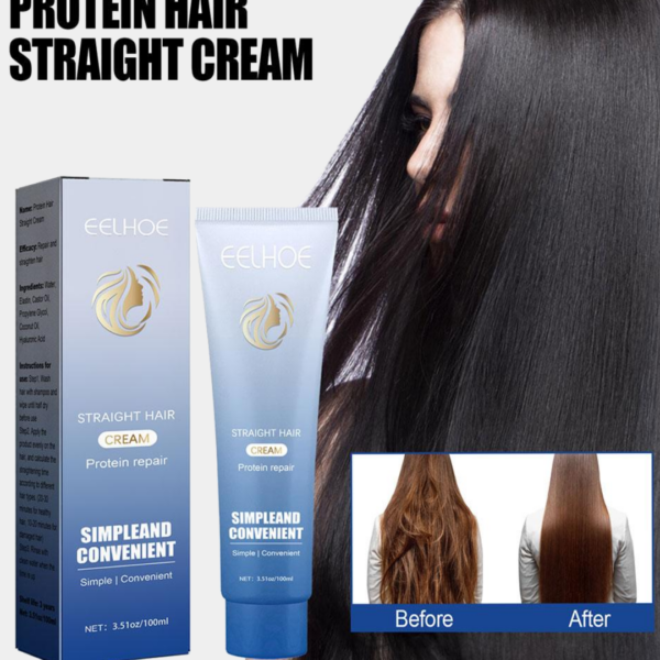 Protein Correction Clip-free Hair Straightening Cream